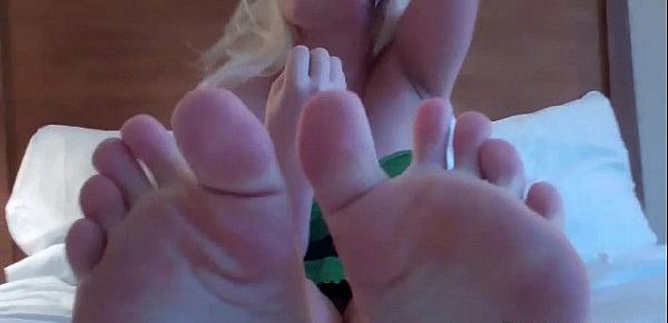  Suck our sweet little toes and pamper our soles